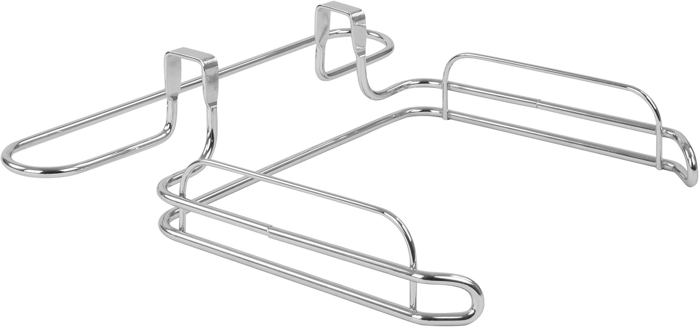 Spectrum Diversified Duo Over The Cabinet Towel Bar and Trash Bag Holder, Chrome