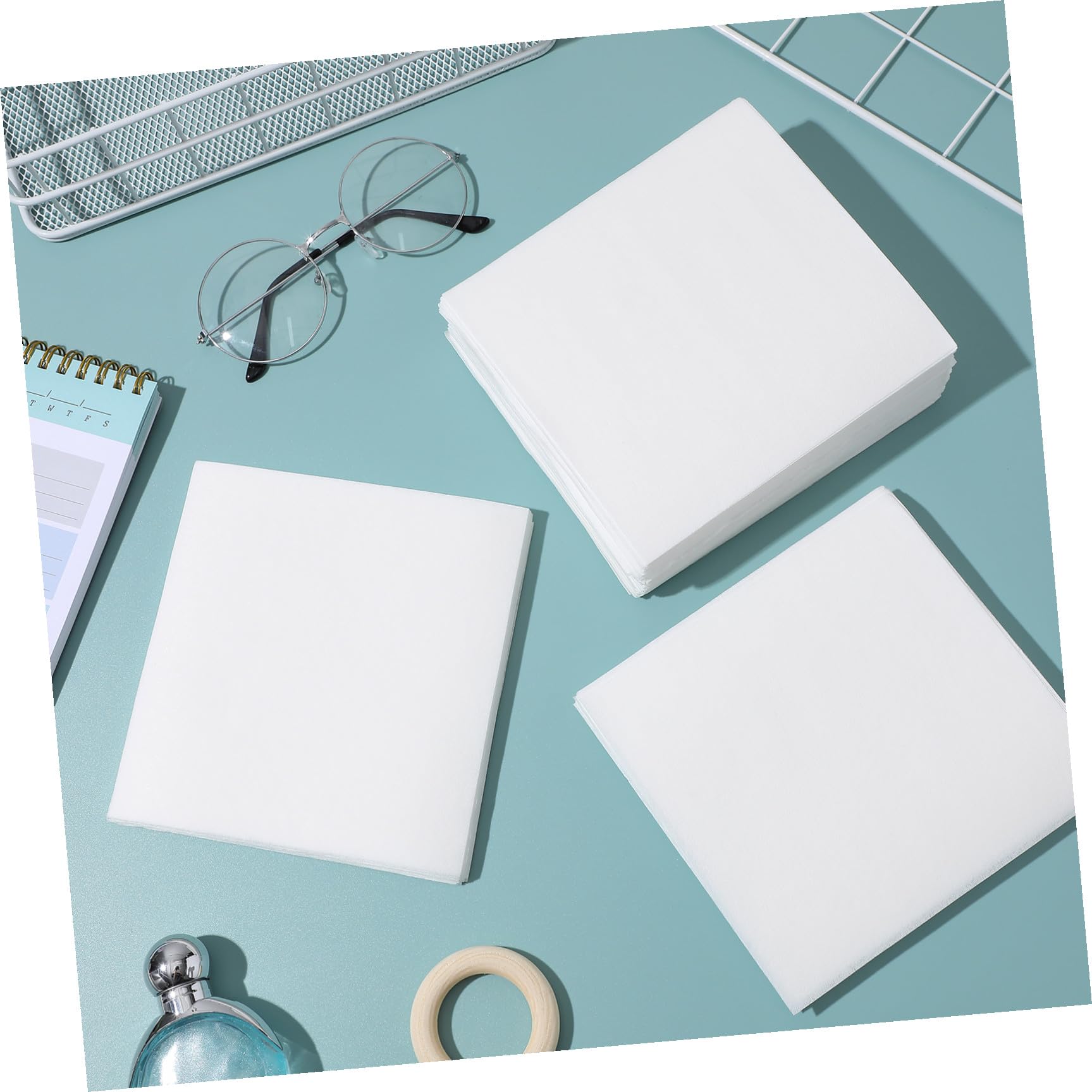 Toallitas sin Pelusa para Limpieza en Seco de Pantallas de Computadora y Dispositivos Electrónicos Paños Desechables Antiestáticos 6X6 Pulgadas 300 Unidades para Laboratorio y