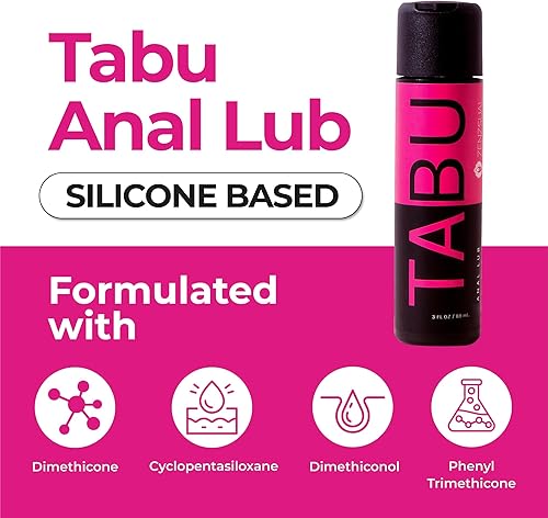 Miniatura 2 de Zenzsual Tabu Lub - Lubricante anal para privacidad - Lubricante personal premium para hombres y mujeres - Lubricante personal - Lubricante de base