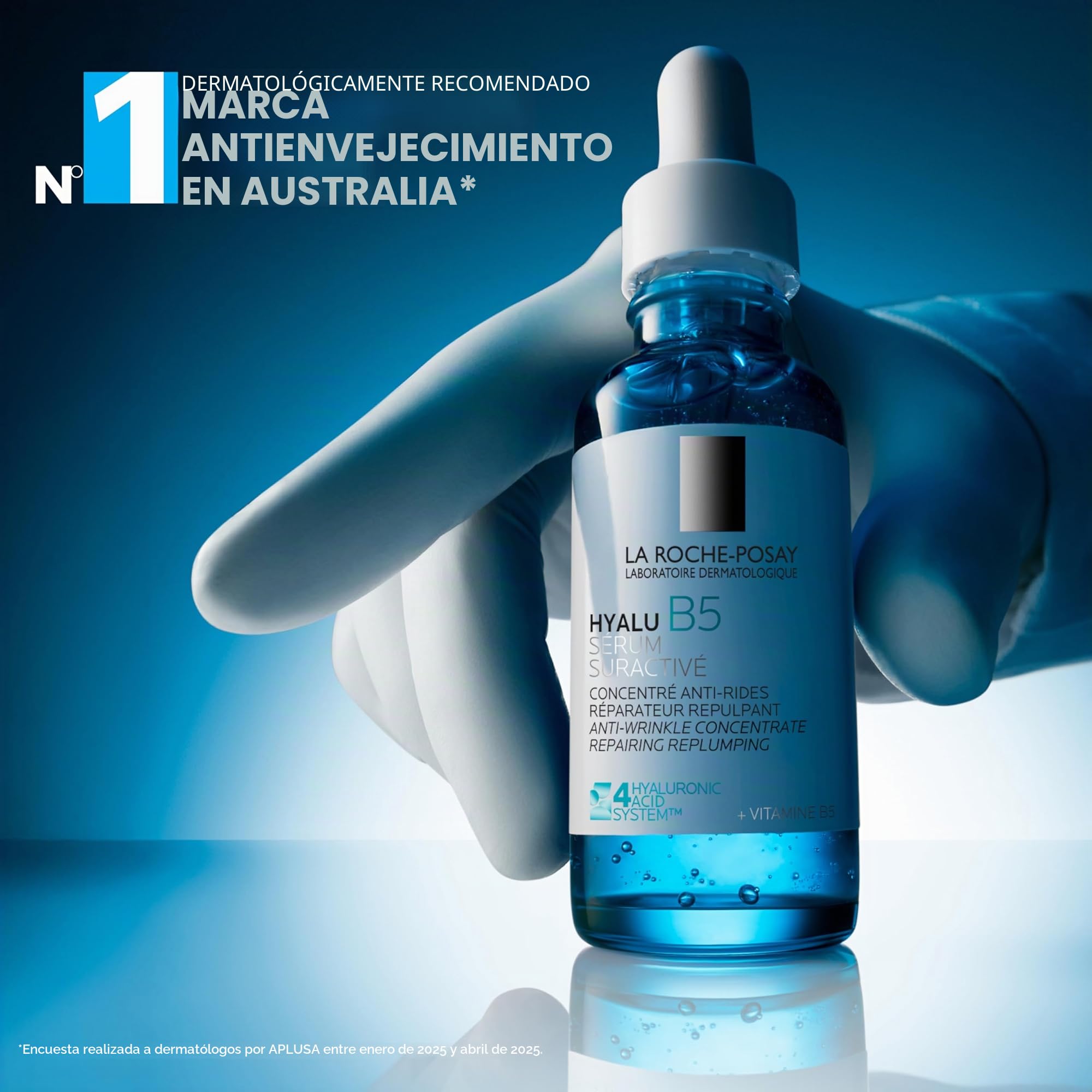 La Roche-Posay Hyalu B5 - Sérum regenerador de relleno, suero antienvejecimiento, con ácido hialurónico y provitamina B5, 50 ml