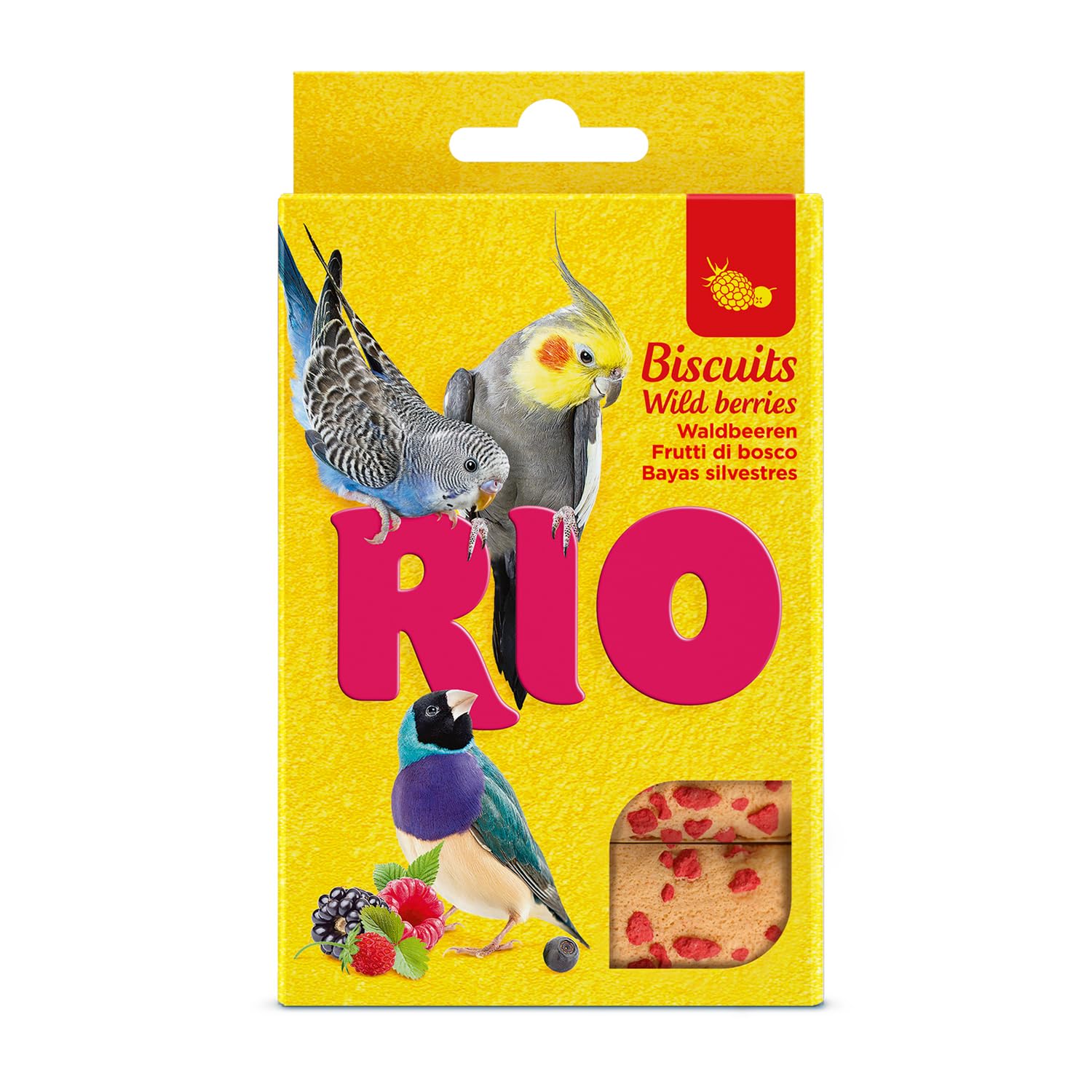 RIO Biscuits for All Birds with Wild Berries 5X7G
