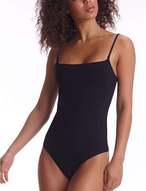 Боди Neoprene, с топом на бретелях — Commando, цвет: Чёрный