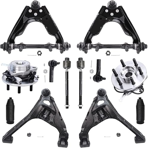 Miniatura 281 de Detroit Axle - Kit de cubos de rodamiento de rueda delantera de 6 piezas para Dodge Dart 2013-2016, Chrysler 200 2015-2017, 2 cojinetes de rueda
