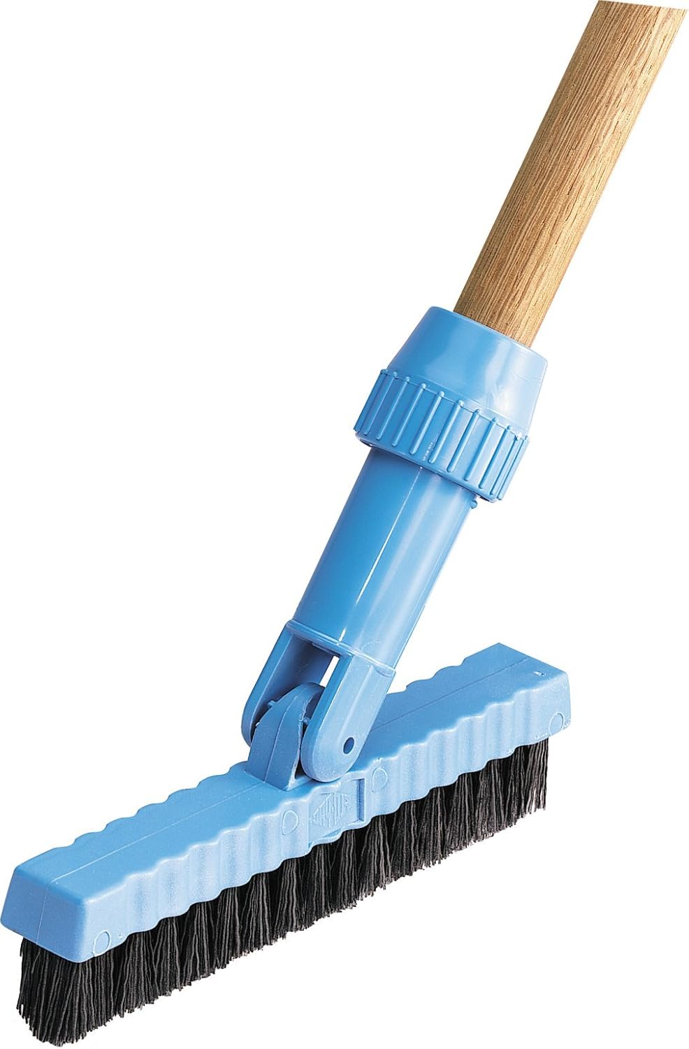 Carlisle FoodService Products 36532003 Swivel Head Grout Line Brush, Nylon Bristles, 1-1/4" Bristle Trim, 7-1/2" Length x 1" Width, Black (Case of 12)