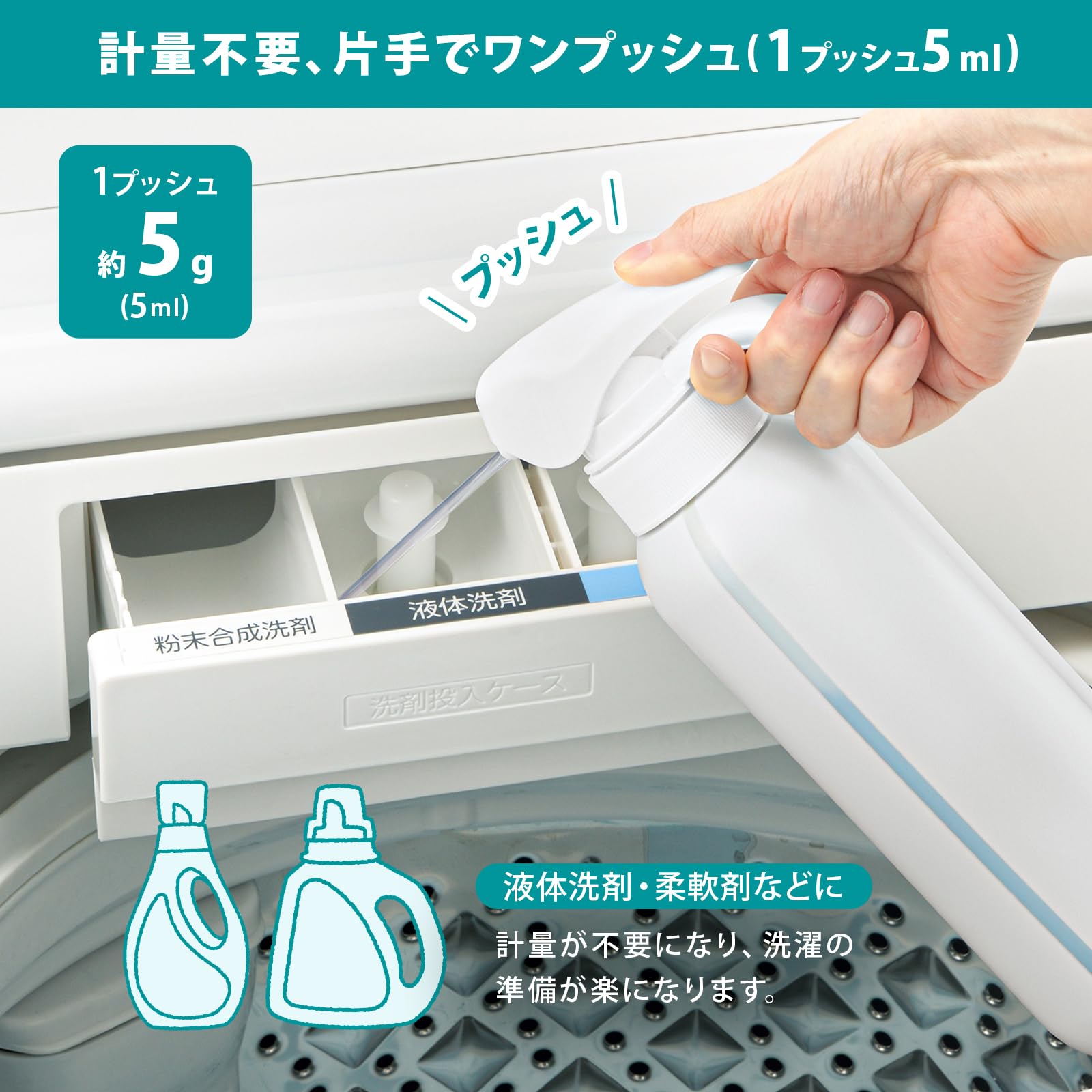 Amazon.co.jp: リッチェル(Richell) ホバー マグネット液体洗剤ボトル 