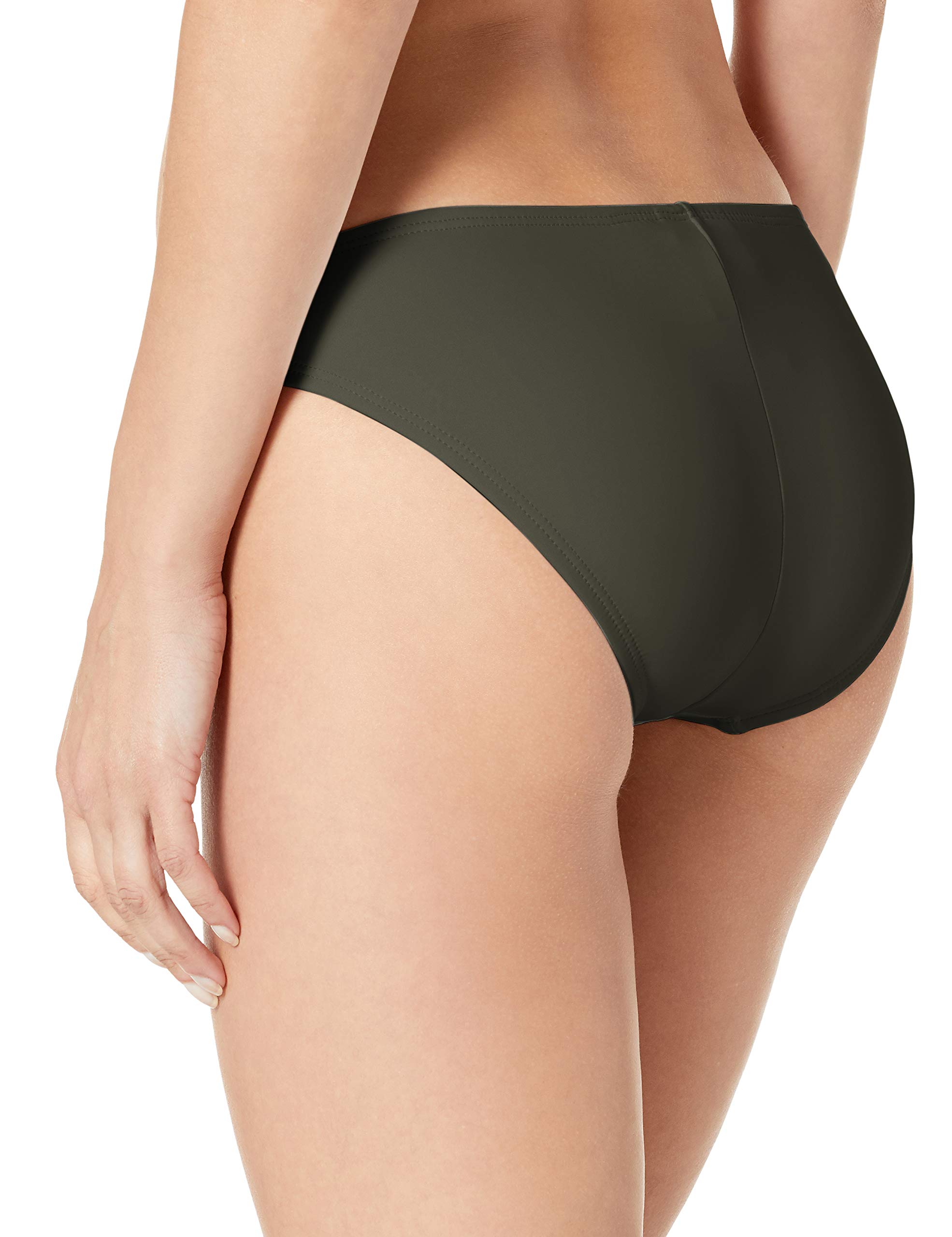 La Blanca Island Goddess Solid Hipster Swimsuit Bottom Costume da Bagno Inferiore Donna