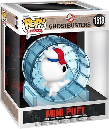 Funko Pop! Deluxe Ghostbusters Frozen Empire - Mini Puft en la rueda