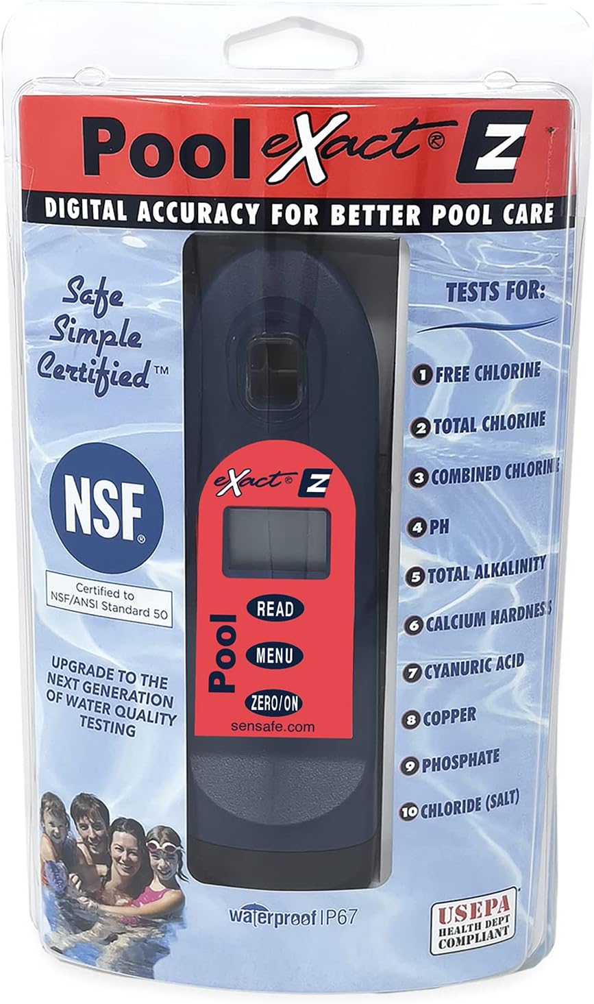 ITS 486201 Pool Exact EZ Photometer Entry Digital Pool Water Test Kit - 6-Tests Each