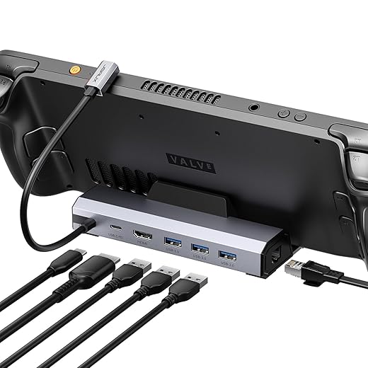 JSAUX 4K@120Hz 6-in-1 Steam Deck Dock