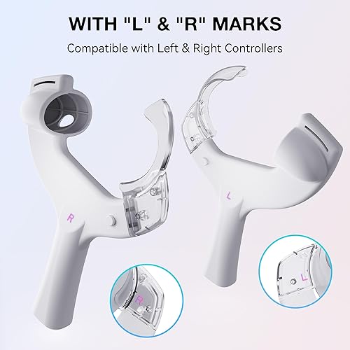 Miniatura 5 de APEXINNO VR Table Tennis Paddle Grip Handle for Meta Quest 3 Controllers Accessories, VR Ping-Pong Paddle Adapter for Eleven Table Tennis VR Game,