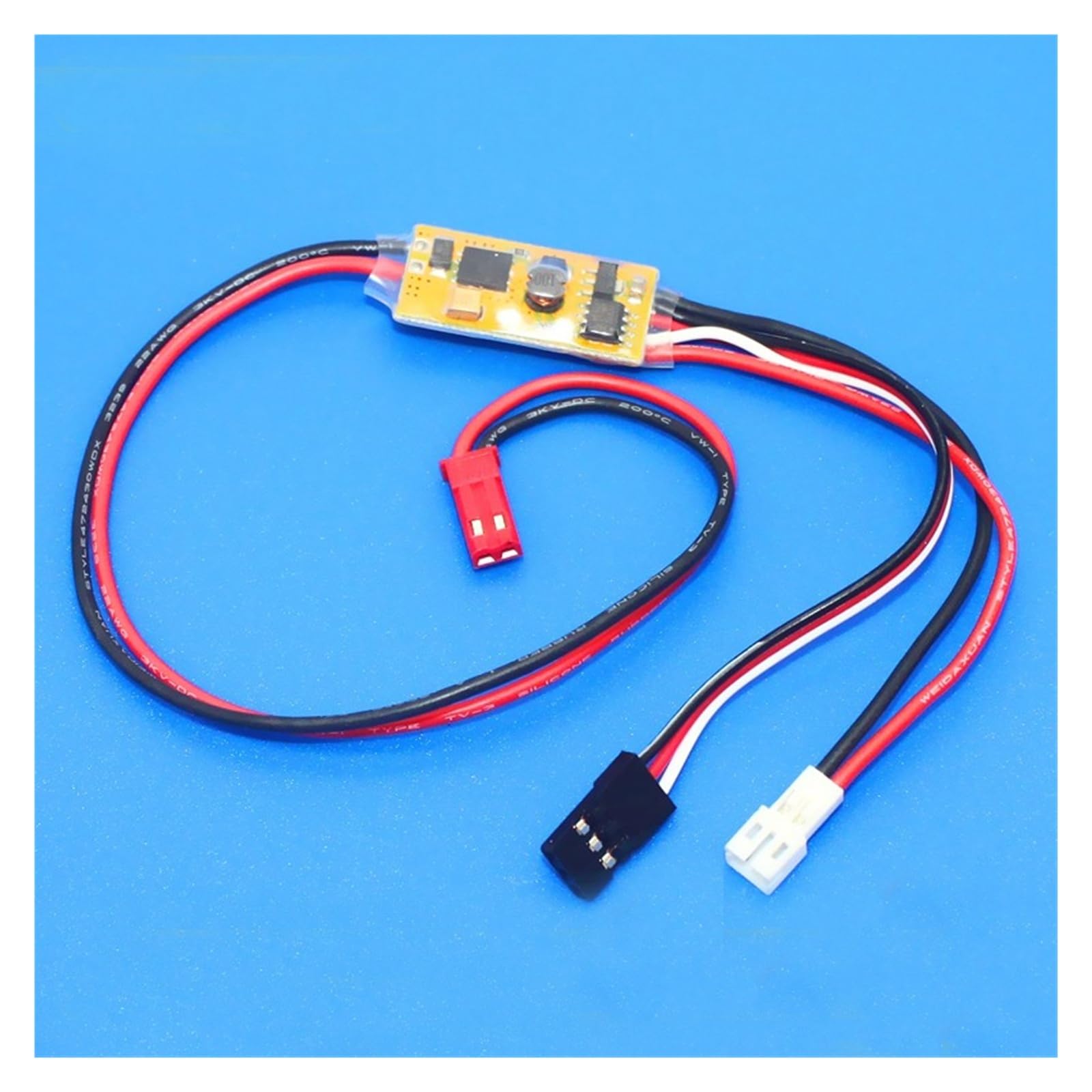 1S 15A ESC pojedynczy/dwukierunkowy szczotkowany elektroniczny regulator prędkości obsługa 3-6V silnik z pustym kubkiem N30 dla RC puszczania samolotów