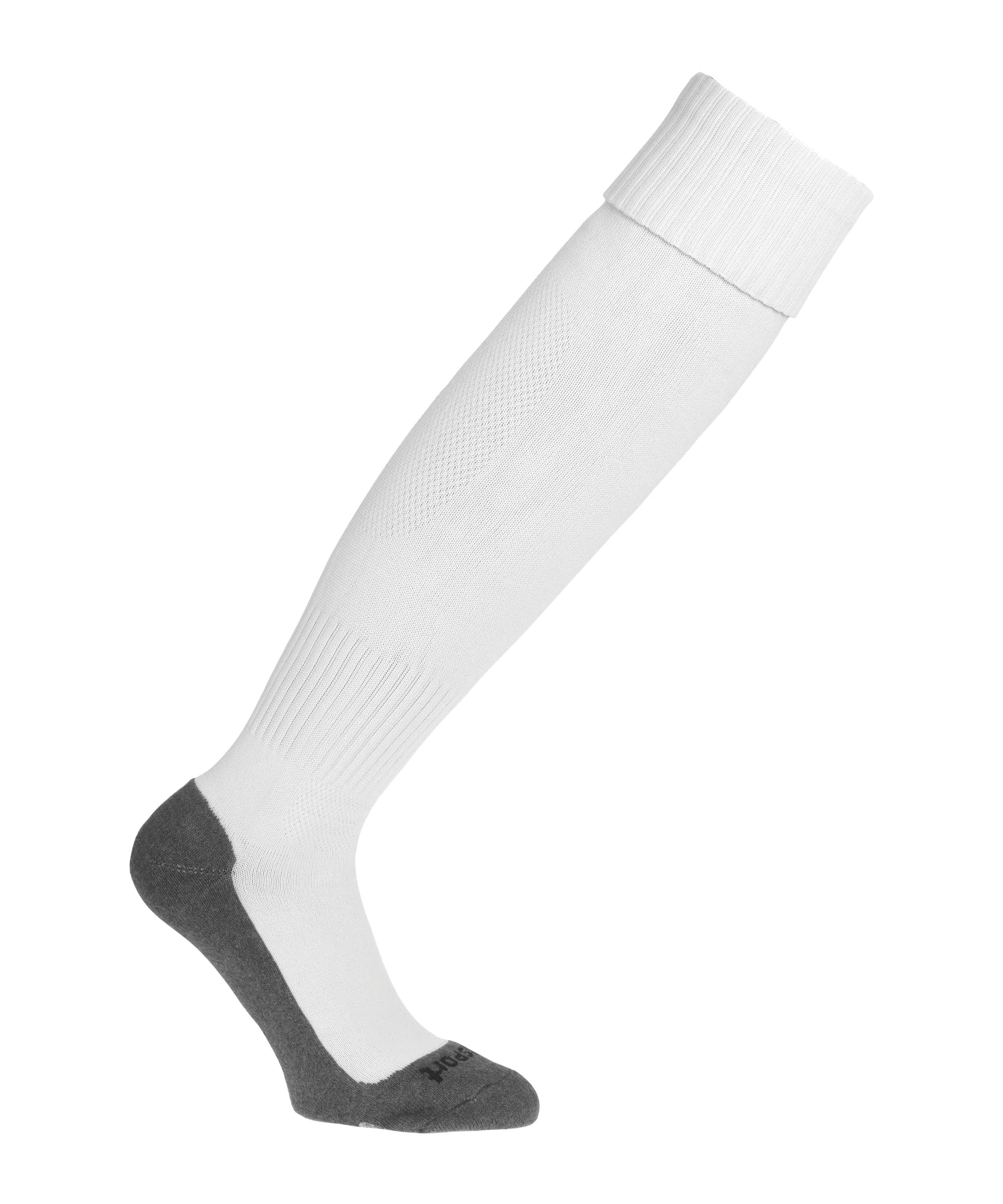 Uhlsport Kids Team Essential Socks, Multicolor - White /grey sole, Size:28-32