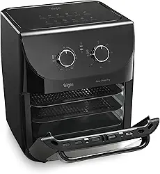 Fritadeira Easy Oven Fry 3 em 1 Elgin 12 Litros 220V - Assa, Frita sem óleo e Reaquece - Airfryer