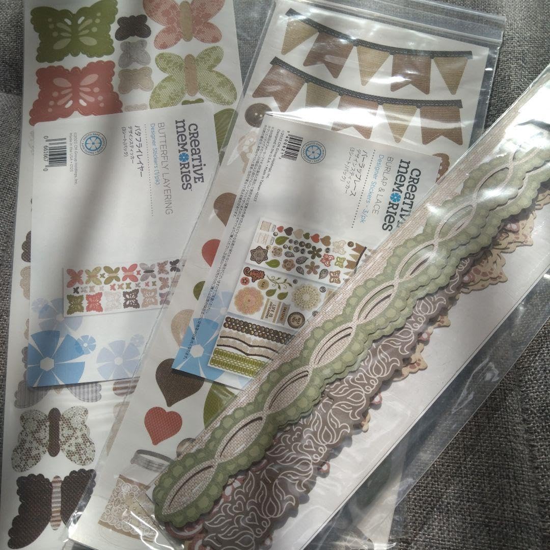 Amazon.co.jp: クリエイティブメモリーズ シークレット2023 バーラップ