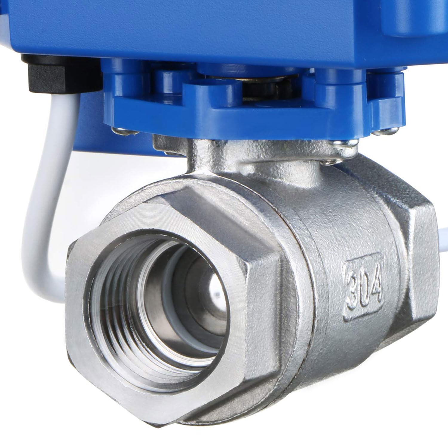 Valvola Non Ritorno Acqua U.S. Solid Valvola A Sfera Motorizzata In Ottone A 3 Vie Da 3/4", CA/C Elettrovalvola 12v - Foto 4