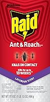 Vista 12 de Raid Ant & Roach Killer - Spray para insectos listados, mata por semanas, aroma a lavanda, 17.5 oz, paquete de 1