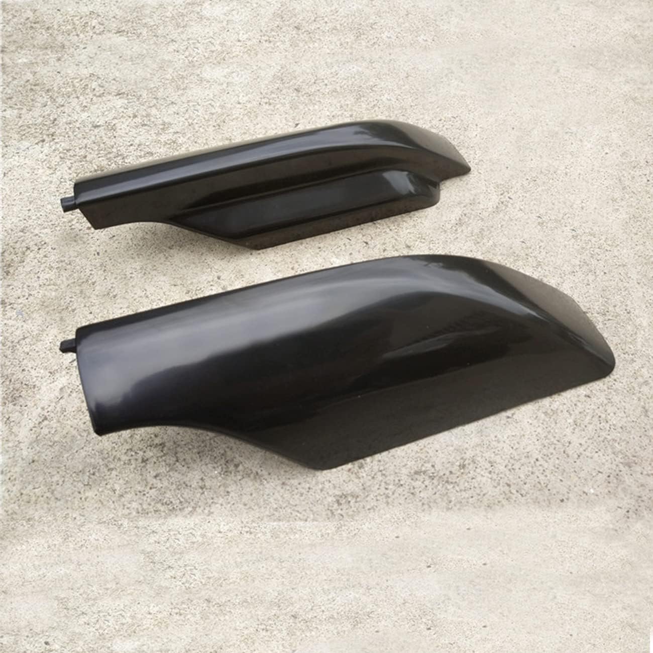 Tocatus Roof Cargo Rack Rail End Cover Shell Cap Trim for Toyota RAV4 2006-2012, Black, 4pcs