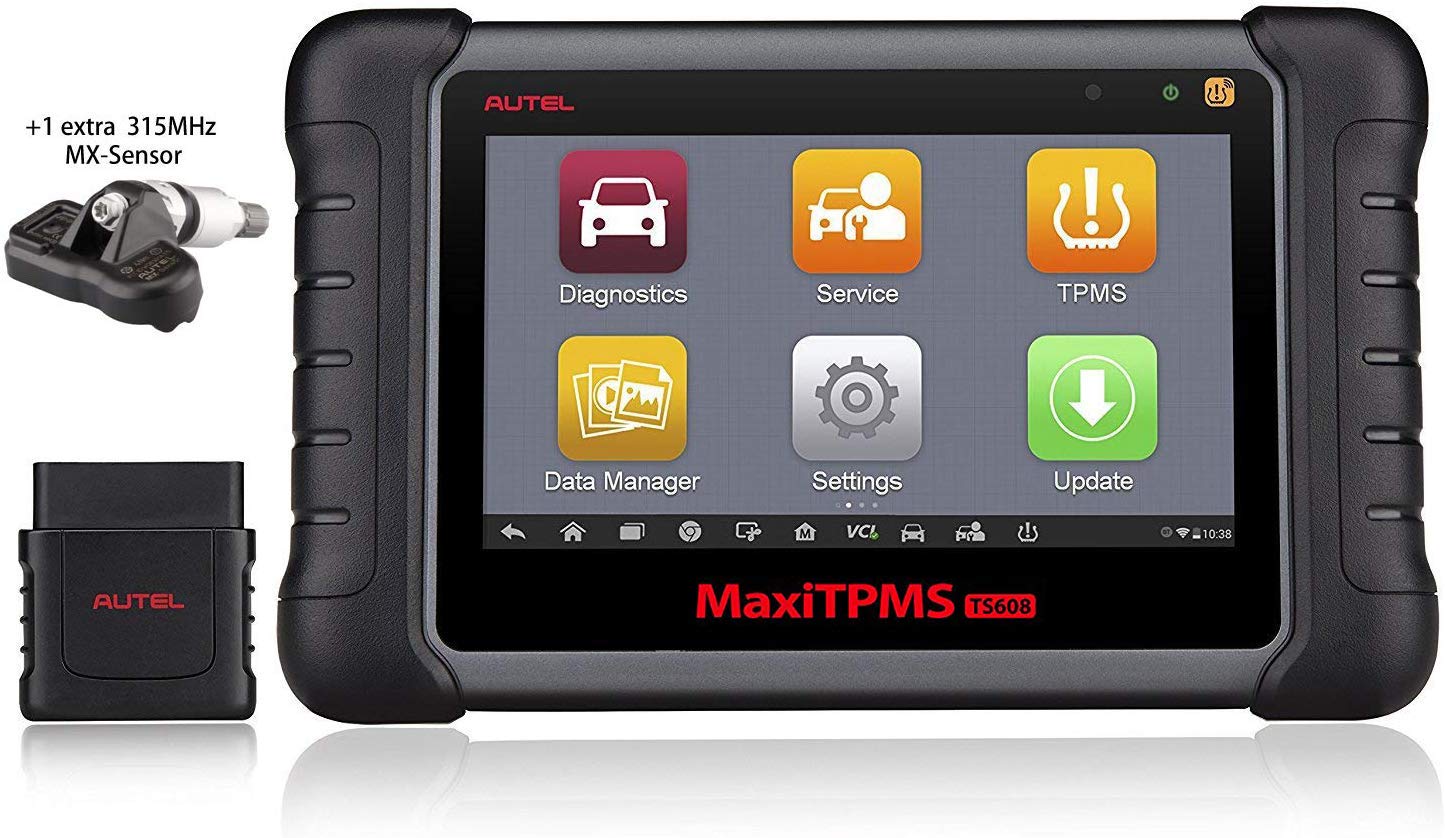 AutelMX808-TPMS Complete TPMS Services Systems MX808TS/MK808TS OBD2 Maxcheck Maxicom Diagnostic Scan Tool With MX Sensor Immo/Epb/SAS/BMS/Tpms/DPF(Advanced MX808/MK808/MK808BT)