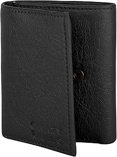 zacharias Men's Leather 3 Fold Wallet Black WBLK-025-picture-50