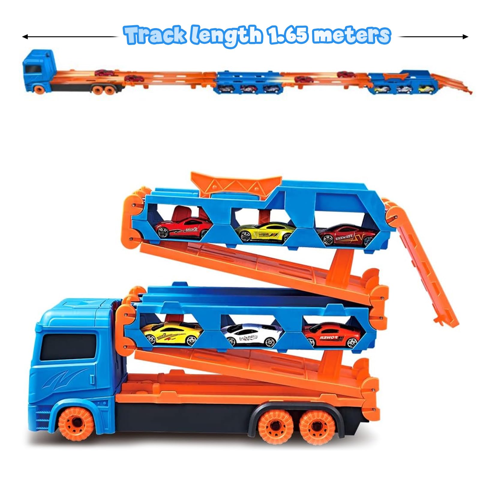Set di 6 giocattoli per auto da corsa, per bambini, per bambini, 3, 4, 5, 6 mini modelli di auto