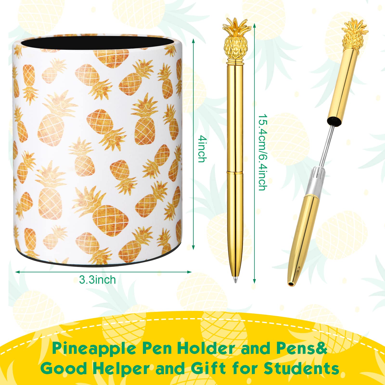 Amazon.co.jp: パイナップルペンホルダー パイナップルペン6本付き