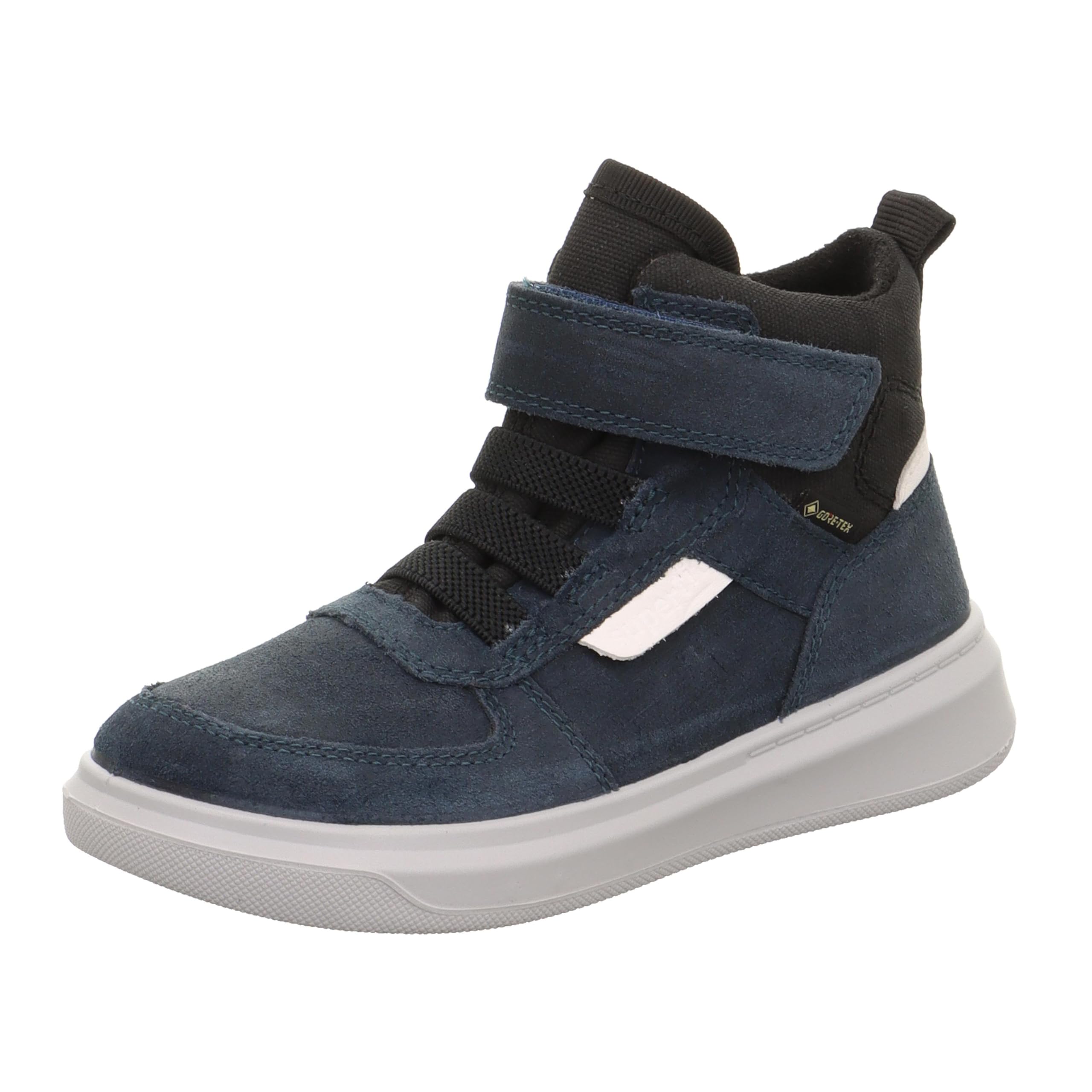 Superfit Boy's Low-Top Sneakers, Blau 8010, 2 UK Narrow