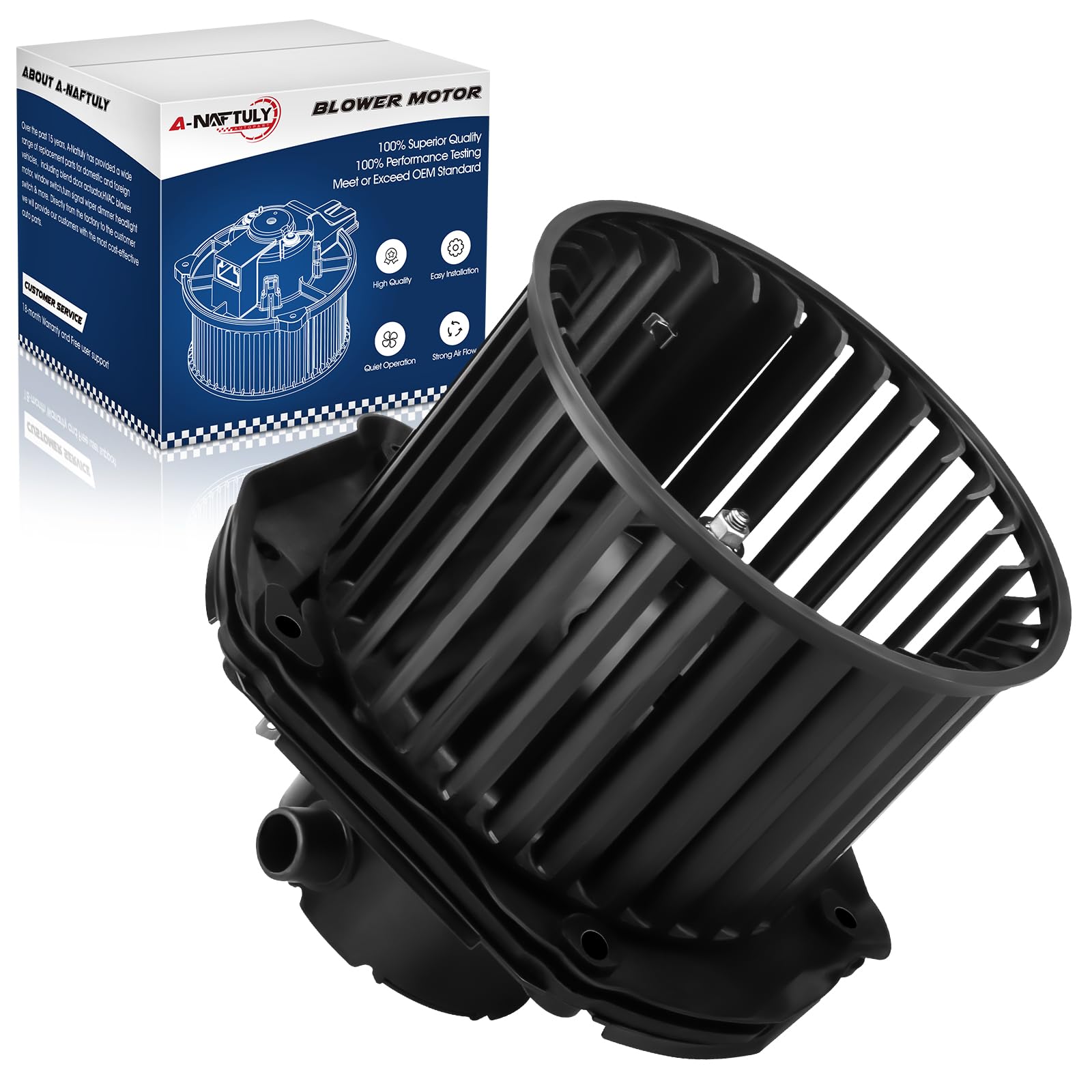 HAVC Heater Blower Motor W/Fan For Chevrolet GMC C1500 C2500 - Foto 11