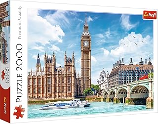 Comprar Trefl - Big Ben, Londres, Inglaterra - Puzzle 2000 Piezas - Capital Europea, Paisaje Urbano, Hitos Famosos, DIY, Entretenimiento Creativo, Puzzles Clásicos para Adultos y Niños Mayores de 12 Años