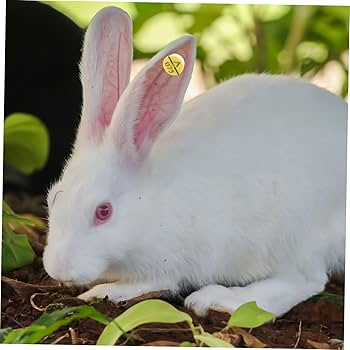 汎用うさぎ 花柄白 タグ付き 花柄うさぎのオーナメント（小） | 中国・台湾・香港・アジアの