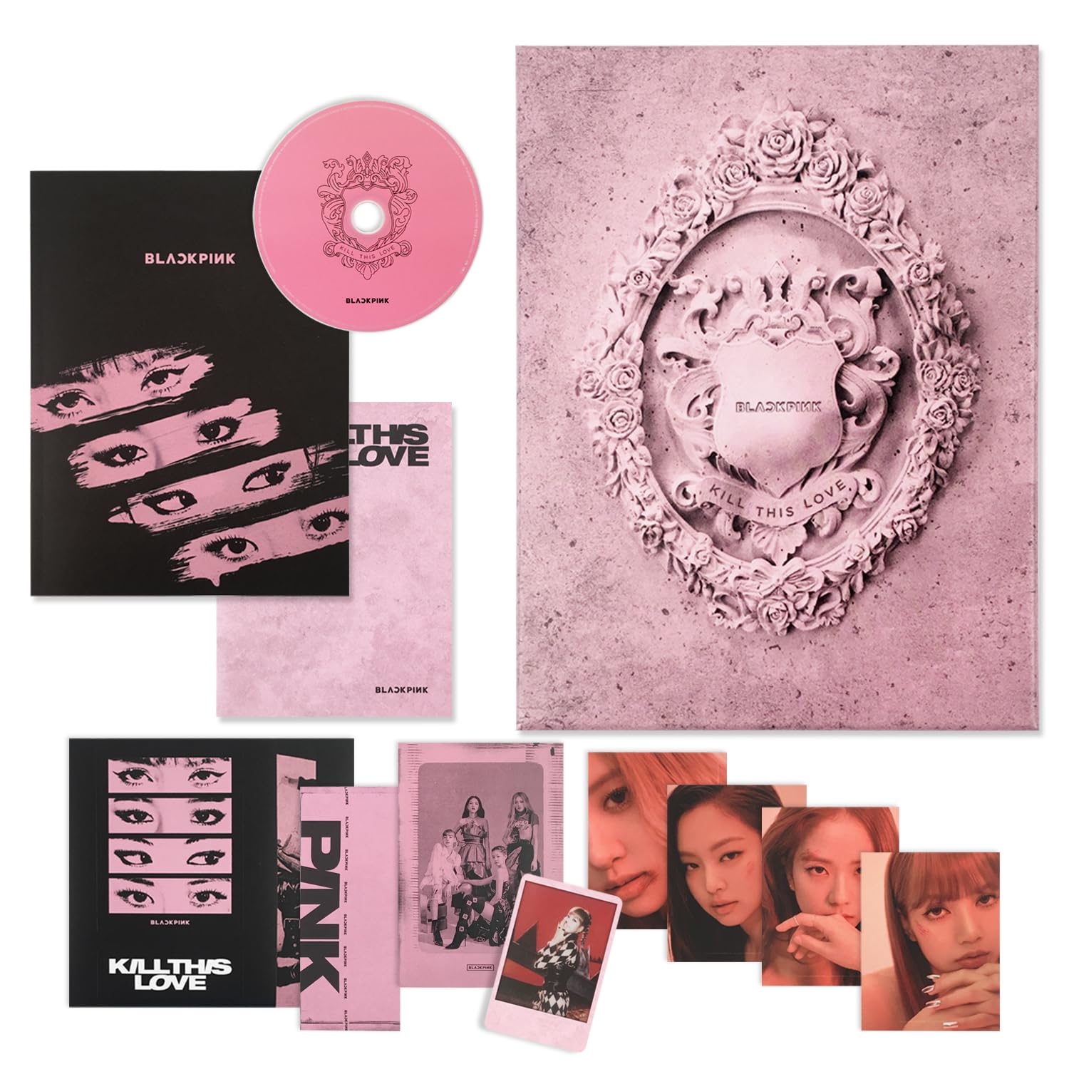 BLACKPINK 2nd Mini Album - Kill This Love [ BLACK Ver. ] CD +