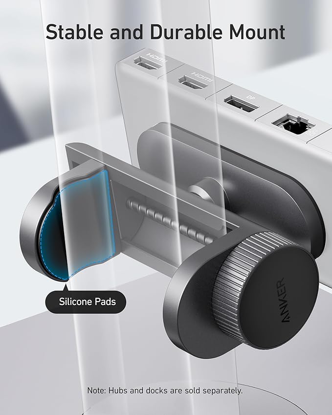 Anker 10 en 1 Hub USB C Docking Station con Kit de Montaje miniatura 9
