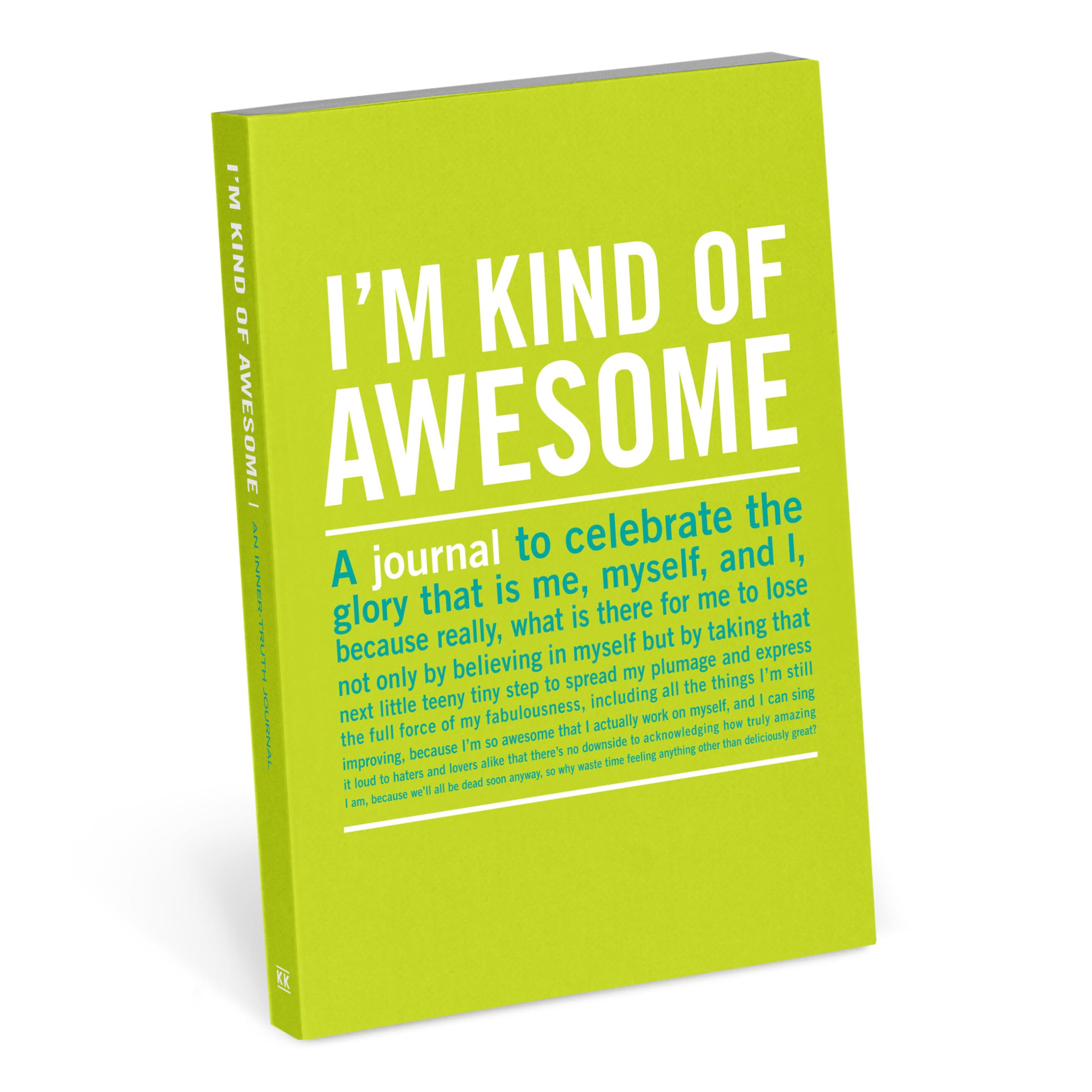 Knock Knock I'm Kind Of Awesome Inner-Truth Journal (Small, 4 x 5.75-inches) — image 1