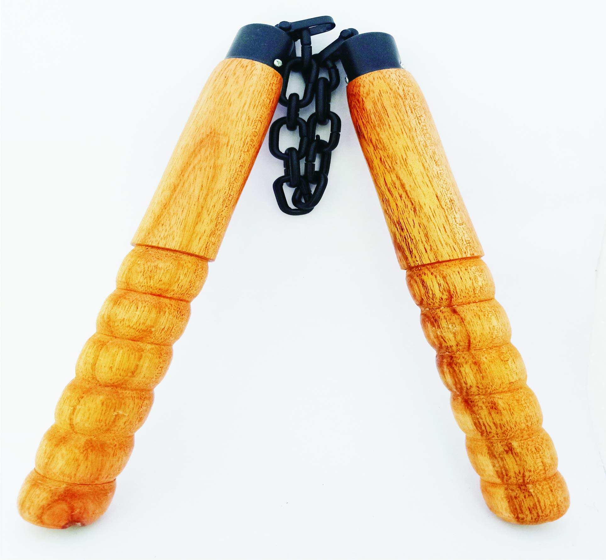 S & R Wooden NUNCHAKU with Chain