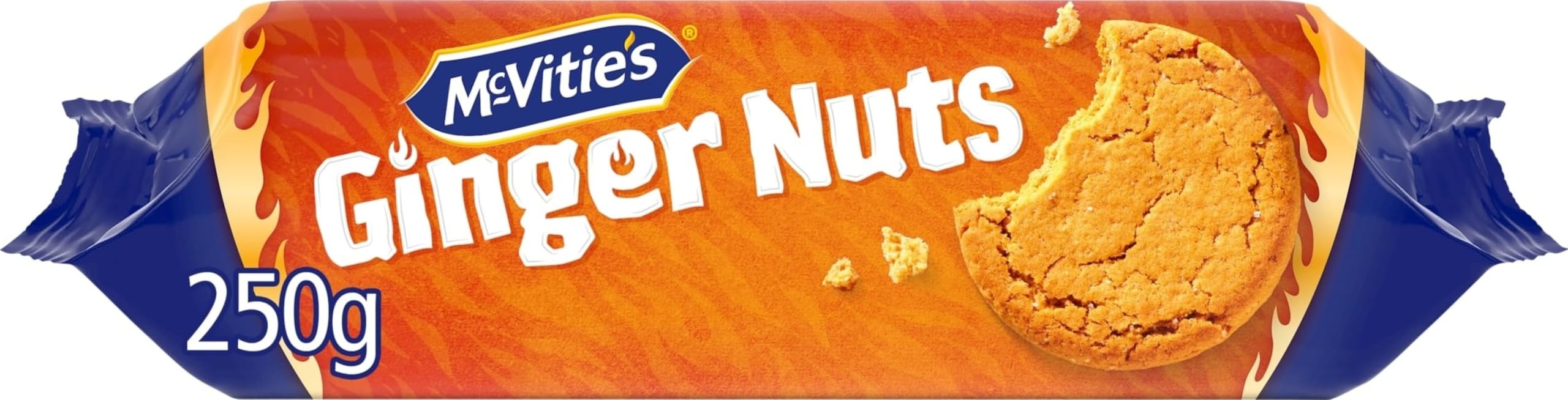 McVitie's Ginger Nuts Biscuits, 250 g (Pack of 1)