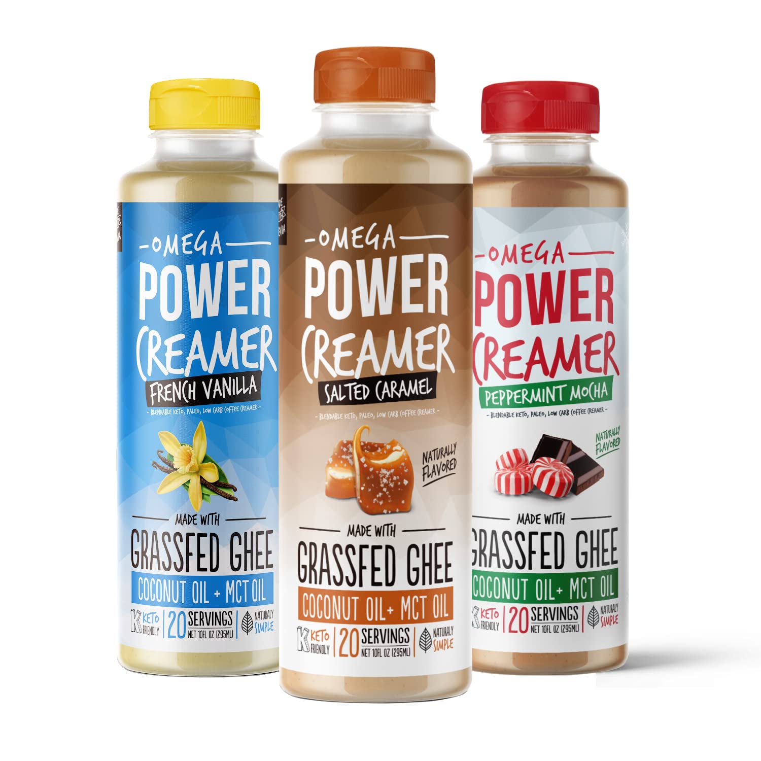 Buy PowerCreamer Keto Coffee Creamer Variety 3Pack French Vanilla
