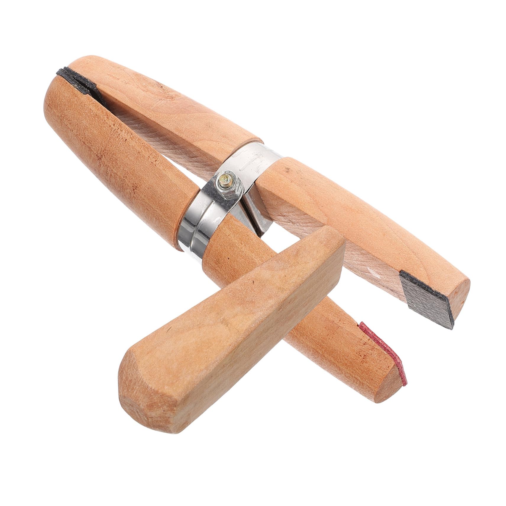 Angoily Wooden Ring Clamp Ring Bender Tool for Jewelry Making Repairing Jewelry Clamp