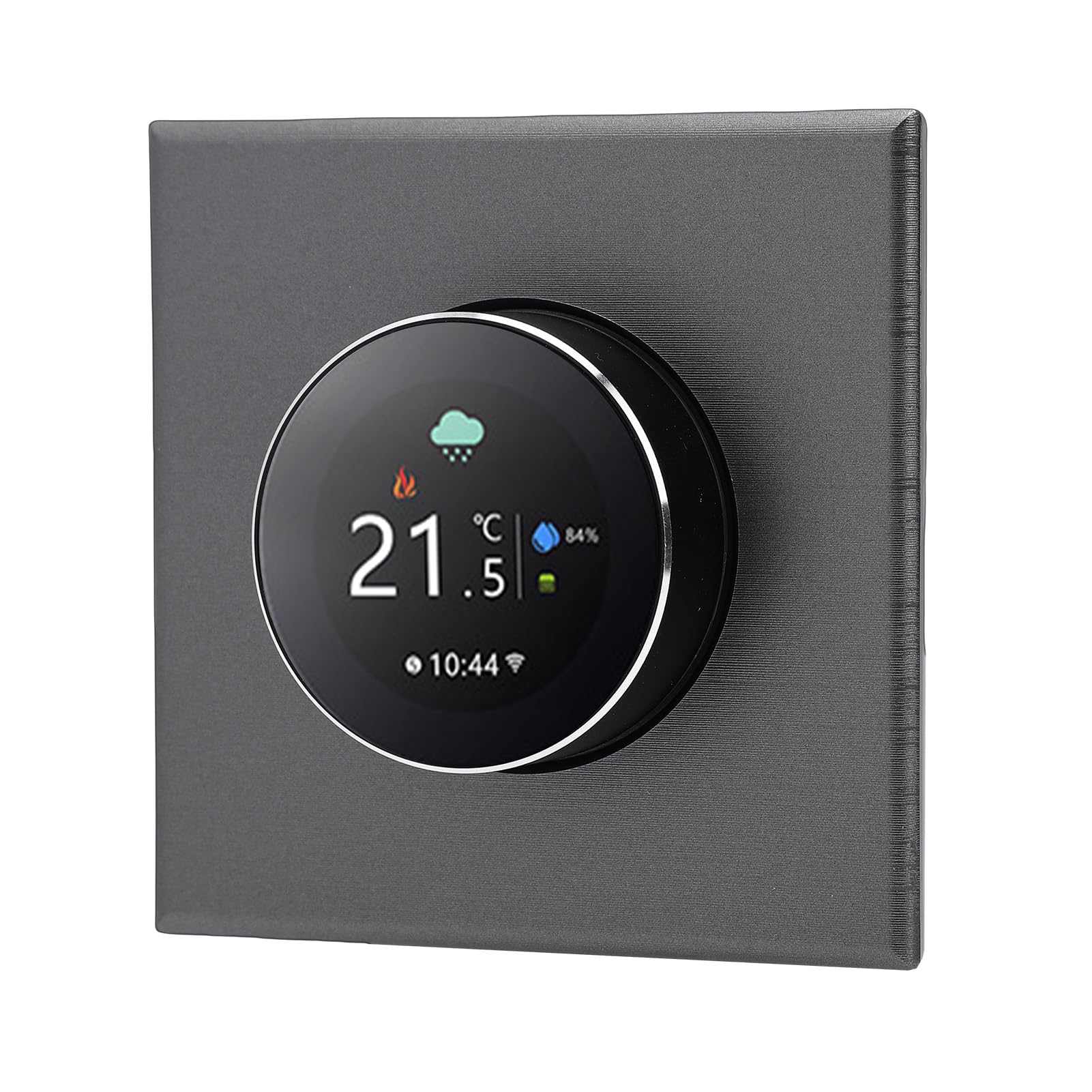 Generic Termostato Inteligente WiFi, Pantalla TFT de 240x240, Pantalla Digital, Termostato Doméstico Inteligente para Caldera de Calentamiento de Agua, con Control por Teléfono