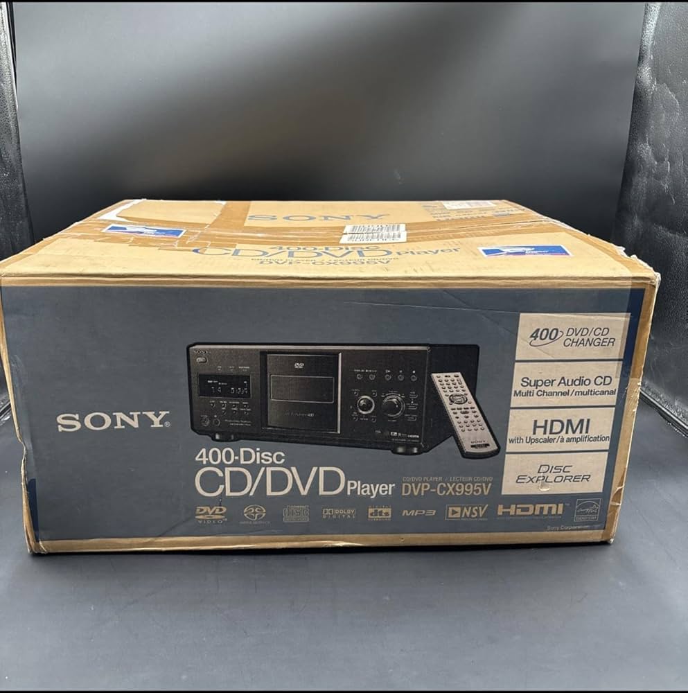 Amazon.com: Sony DVPCX995V 400-Disc DVD Mega Changer/Player (2009
