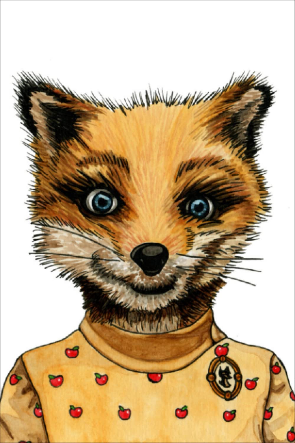 Amazon.co.jp: Fantastic Mr. Fox Notebook: Mrs. Fox Wide Ruled, 6x9