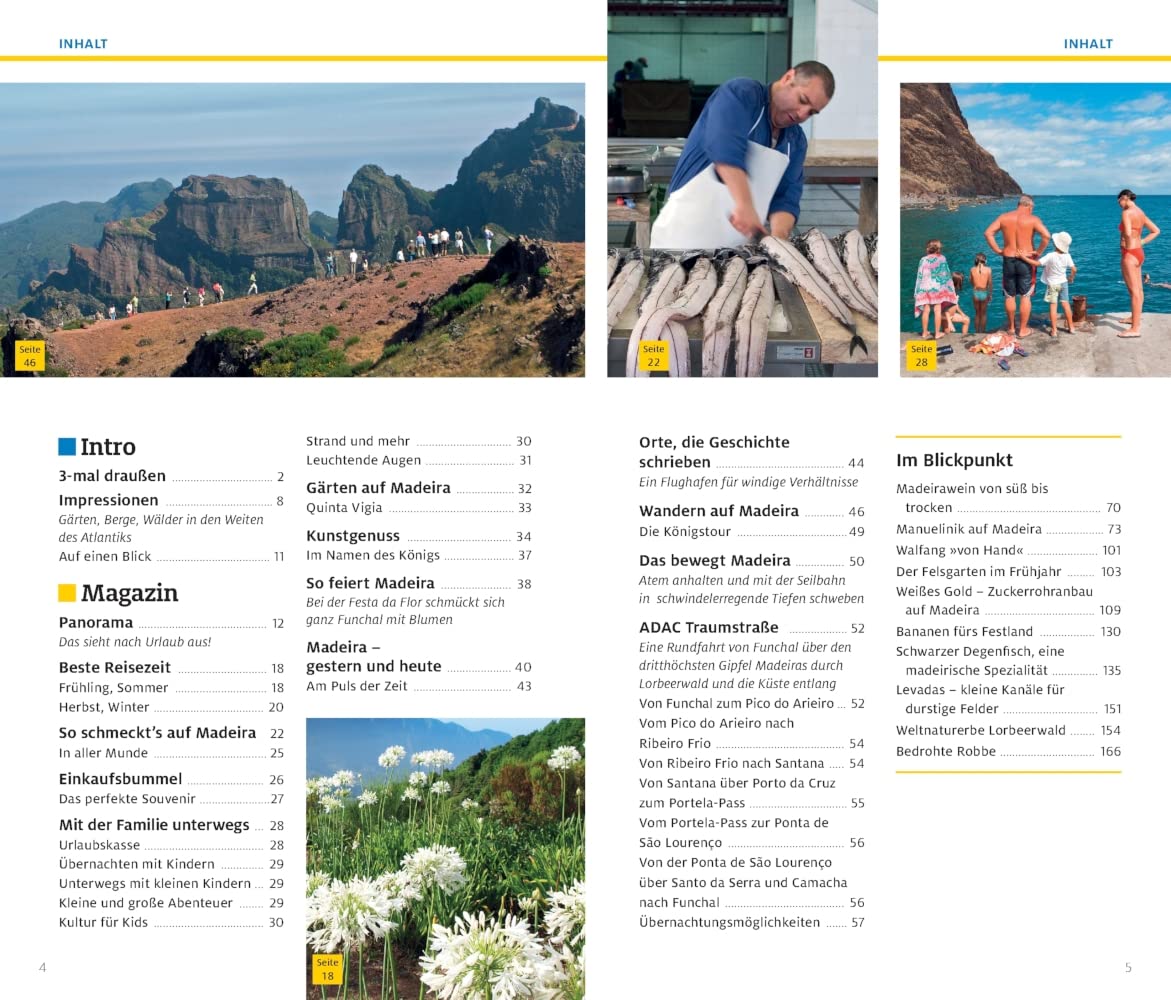 ADAC Reiseführer plus Madeira und Porto Santo: Mit Maxi-Faltkarte und praktischer Spiralbindung