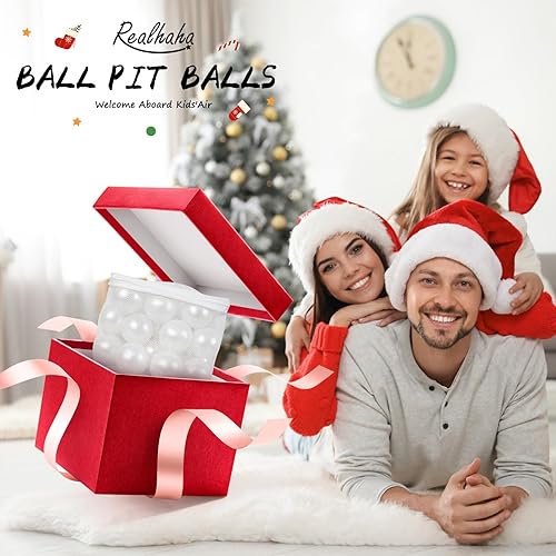 Miniatura 6 de Realhaha Bolas de plástico más grandes para hoyo de bolas, bolas de pin de juego para niños pequeños y accesorios para casa de rebote, 2.76