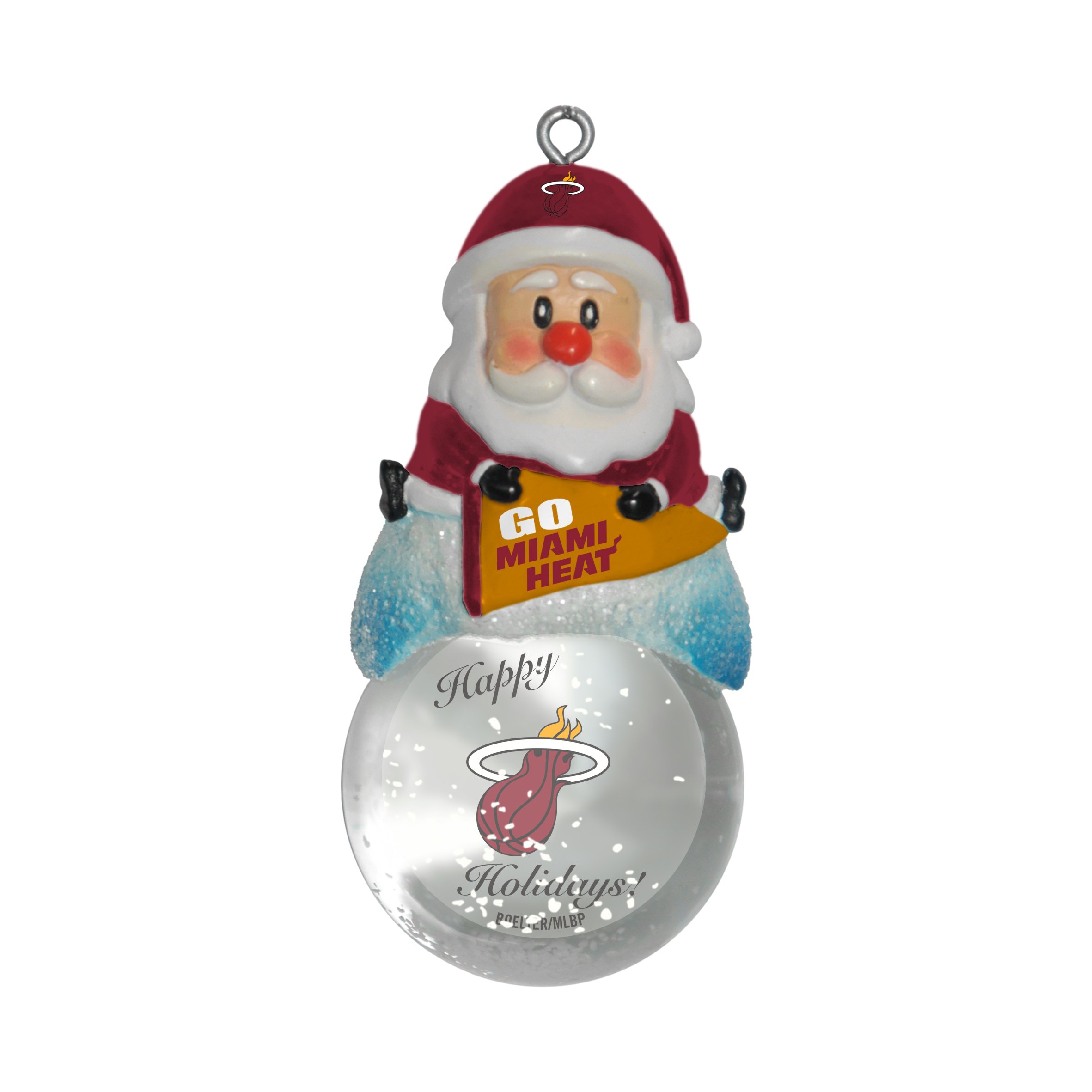 NBA Miami Heat Snow Globe Ornament
