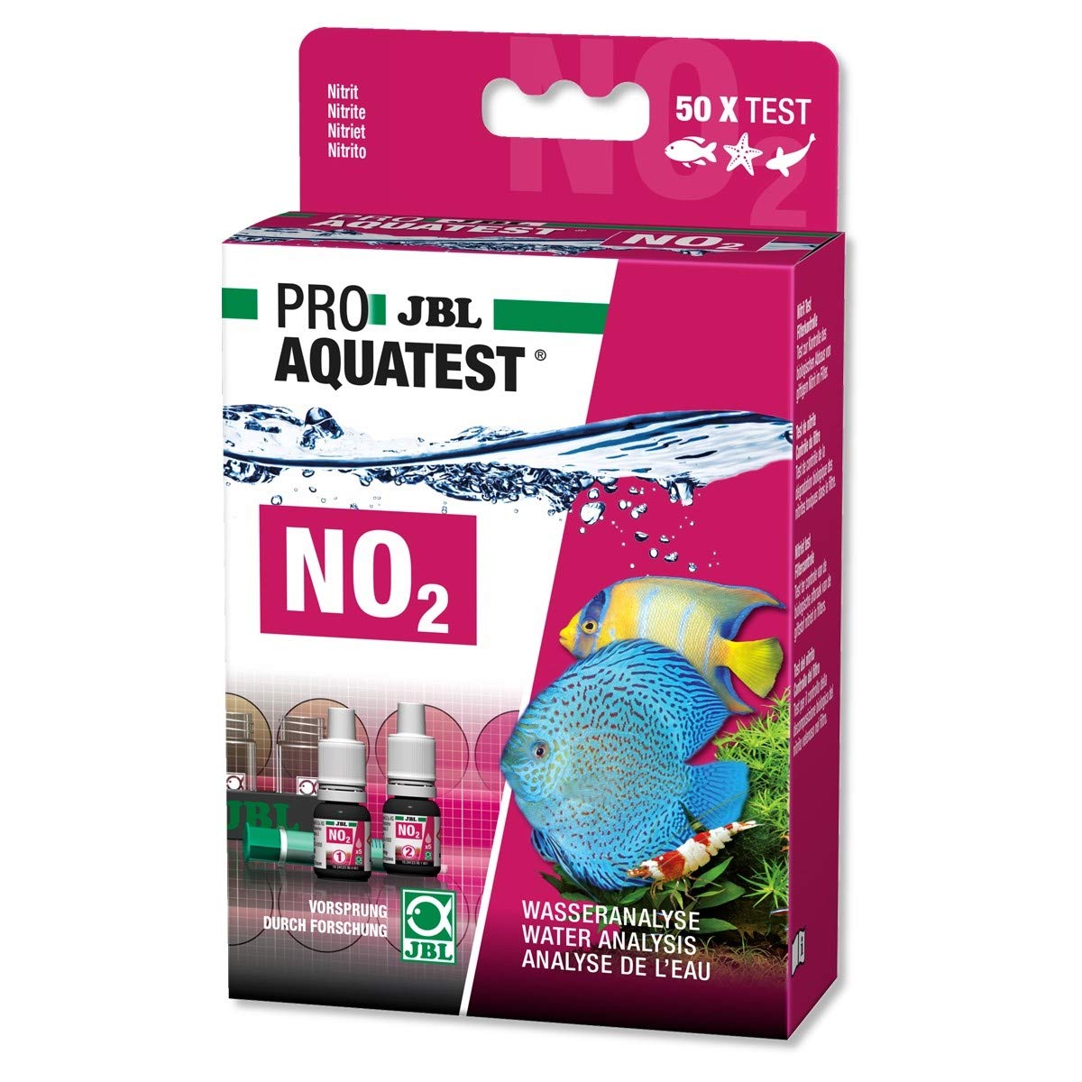JBL PRO AQUA TEST NO2 NITRITE 50 x TEST