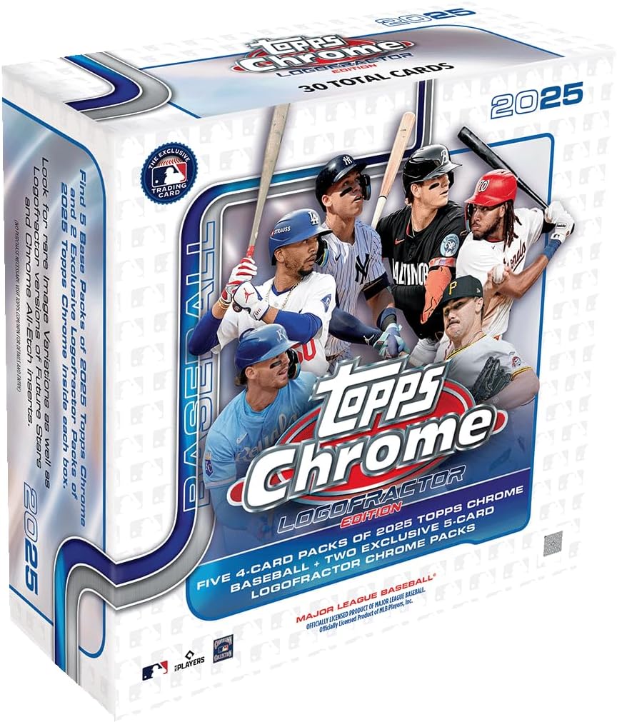 2025 Topps Chrome Baseball - LOGOFRACTOR MEGA