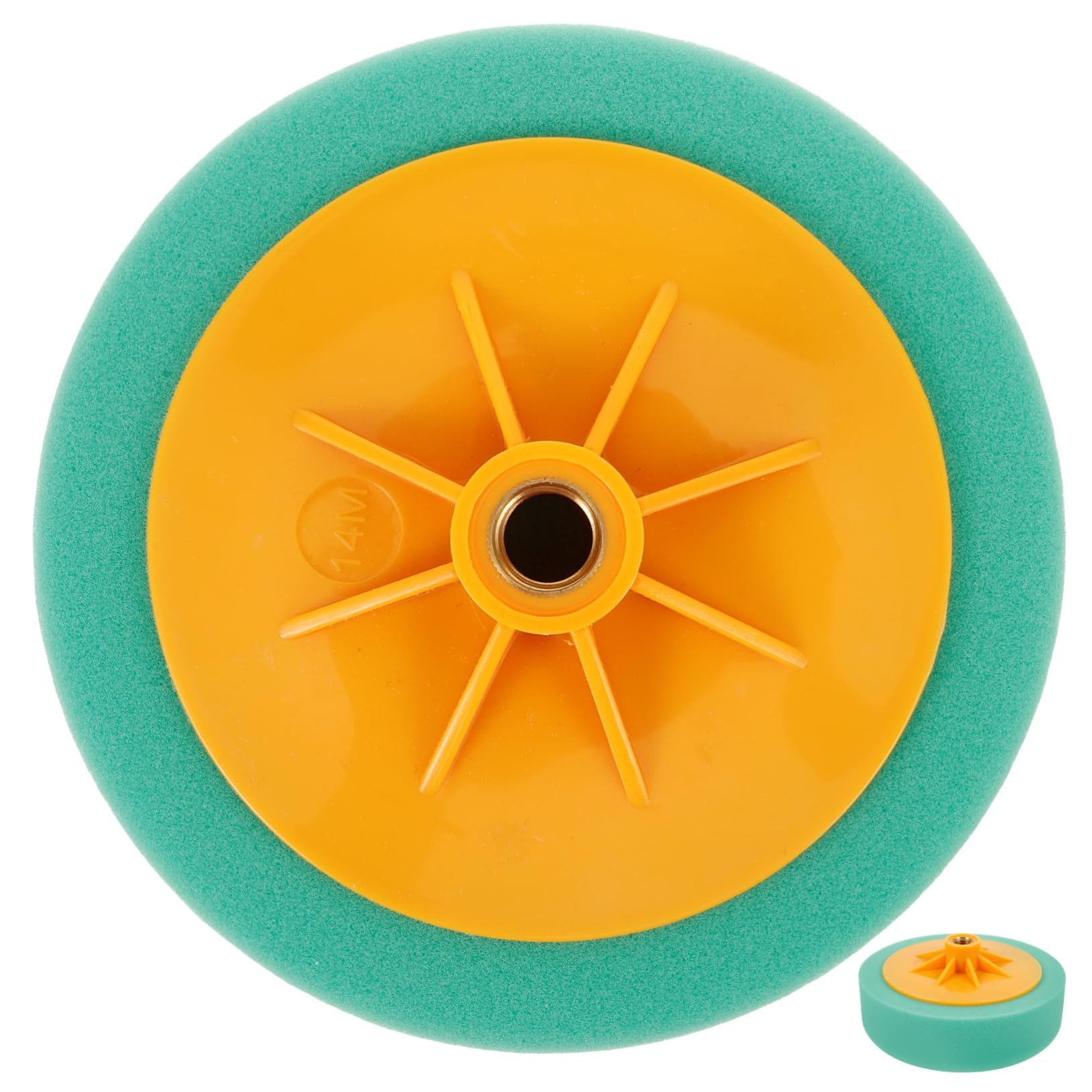 ULTECHNOVO 5 Stücke 6 6 Zoll Runde Selbst-adhesive Polieren Pad Bohrer Puffer Befestigung Für Auto Wachs Polierer Polieren Rad