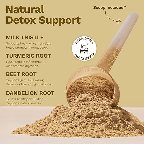 Miniatura 8 de Mix-Fix Desintoxicación de cuerpo completo para mujeres y hombres - Bebida de apoyo para el hígado, el colon y el intestino - Suplemento en polvo de