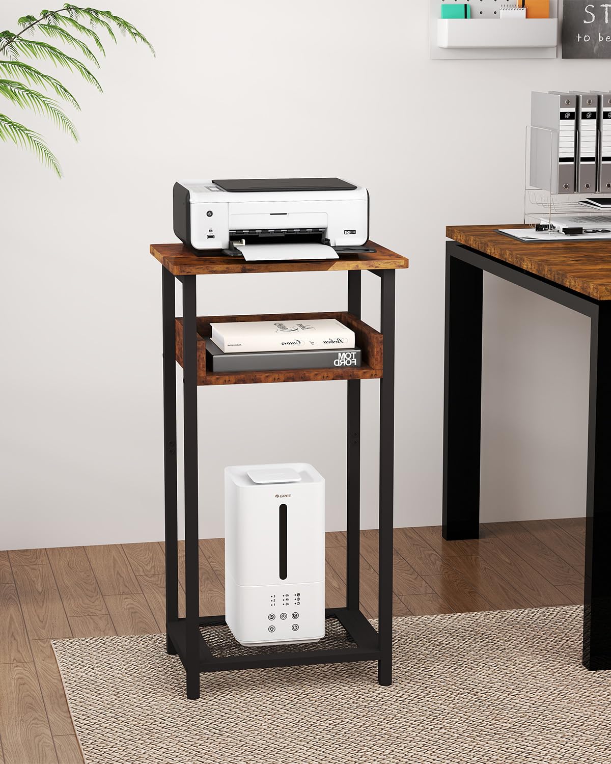 Amazon.com: KJGKK Tall Side Table Set of 2, 30 inch High End