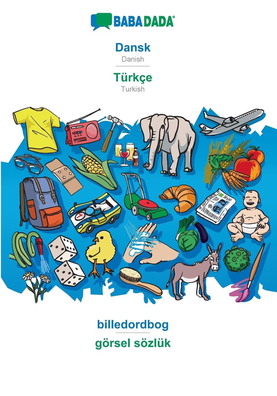 Diccionario visual danés turco ideal para familias bilingües y mudanzas internacionales