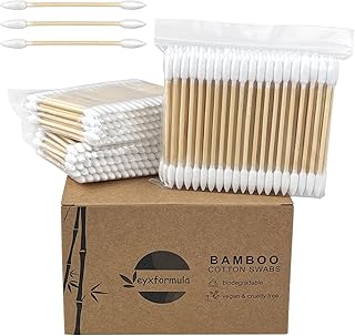 eyxformula 500 hisopos de algodón de punta pu...