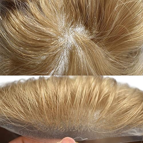 Miniatura 9 de FACE MIRACLE - Sistema de repuesto de cabello invisible para hombre piel ultrafina transparente de 0002in a 0002in de polietileno súper fino todo